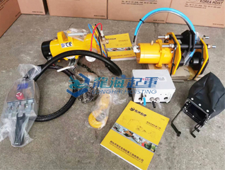 韩国KHC运行式气动葫芦成套展示