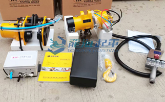 KHC气动葫芦搭配运行小车展示