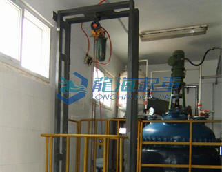 KHC气动葫芦用于制药车间案例展示